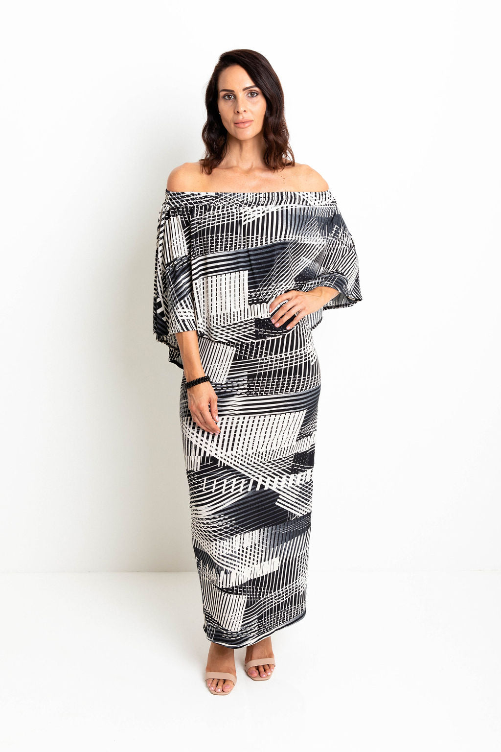 OVER 70% OFF  No Shade Here Dress Long - Graphic