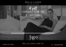 Load image into Gallery viewer, Bella Lusso E Gift Card
